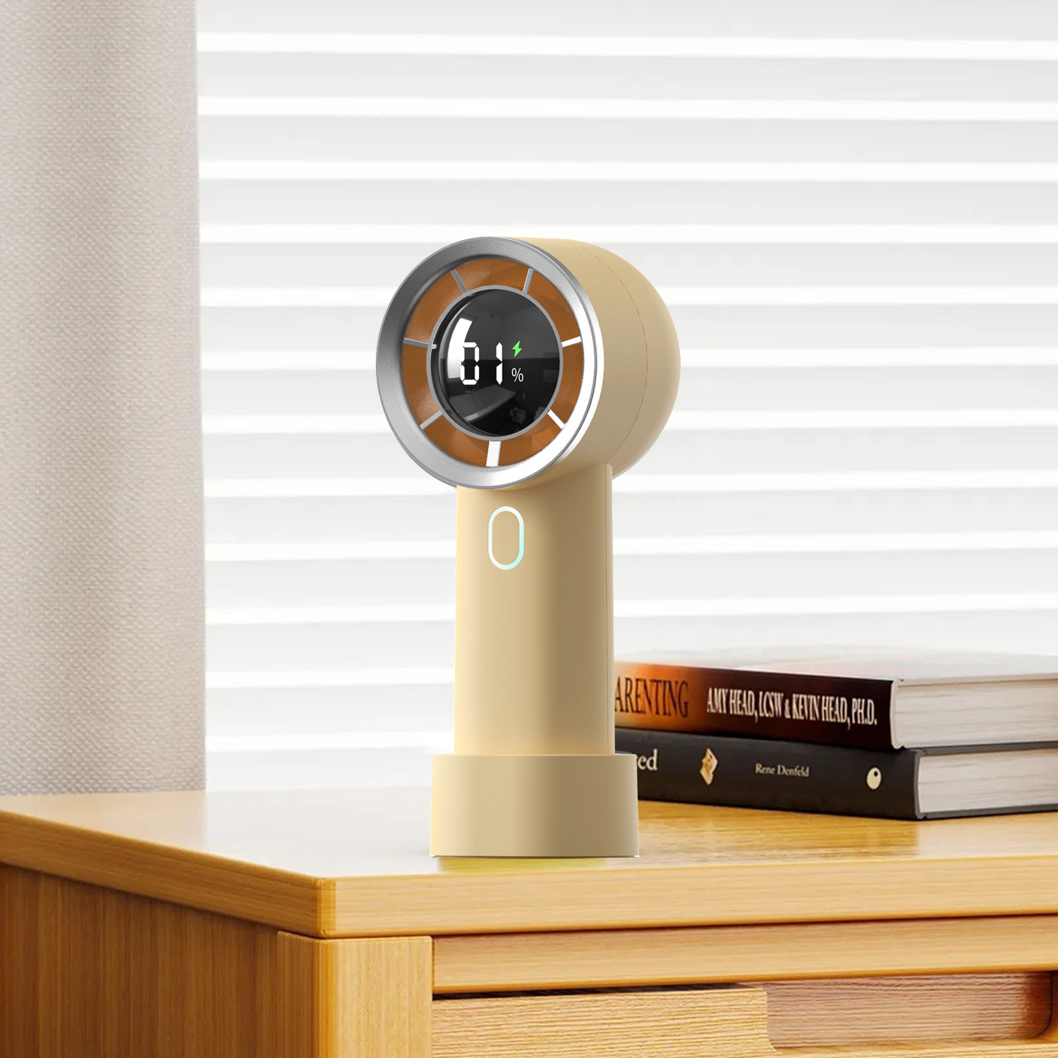 Hand Held Portable Fan Rechargeable - Image 6