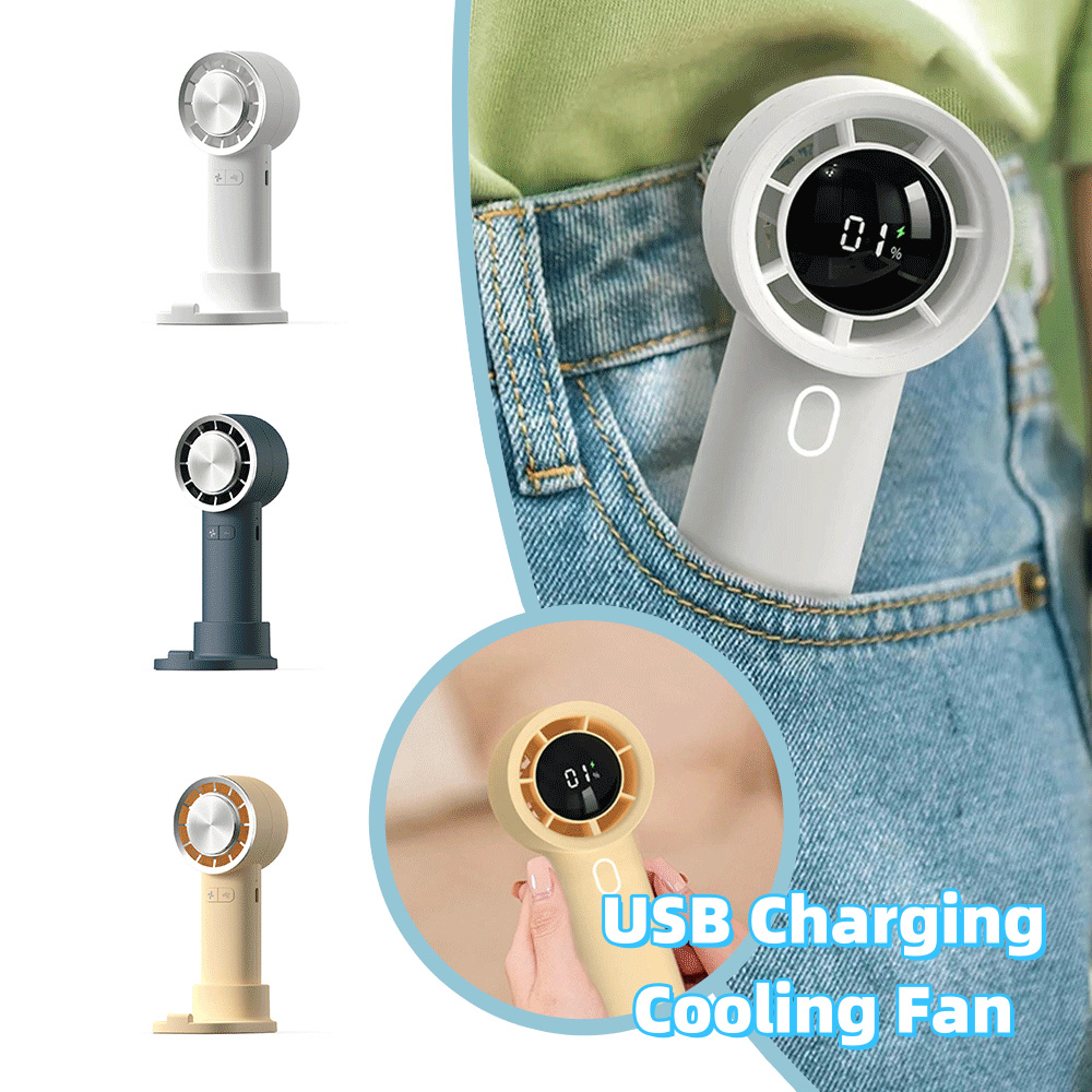 Hand Held Portable Fan Rechargeable
