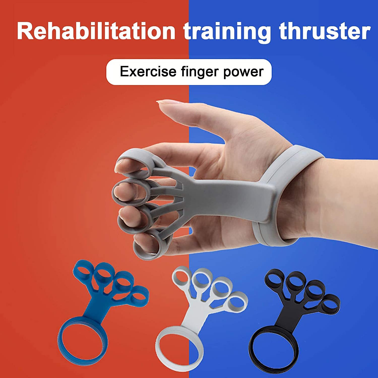 Silicone Grip Device Finger Exercise Stretcher - Image 10