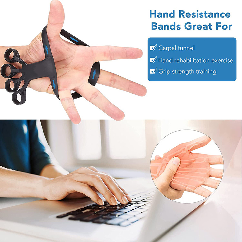 Silicone Grip Device Finger Exercise Stretcher - Image 7