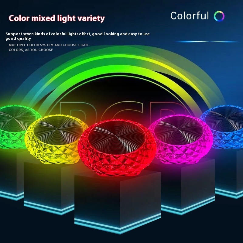 7-Color USB Car Ambient Light
